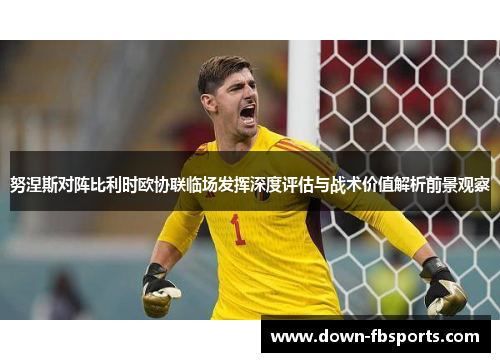 努涅斯对阵比利时欧协联临场发挥深度评估与战术价值解析前景观察